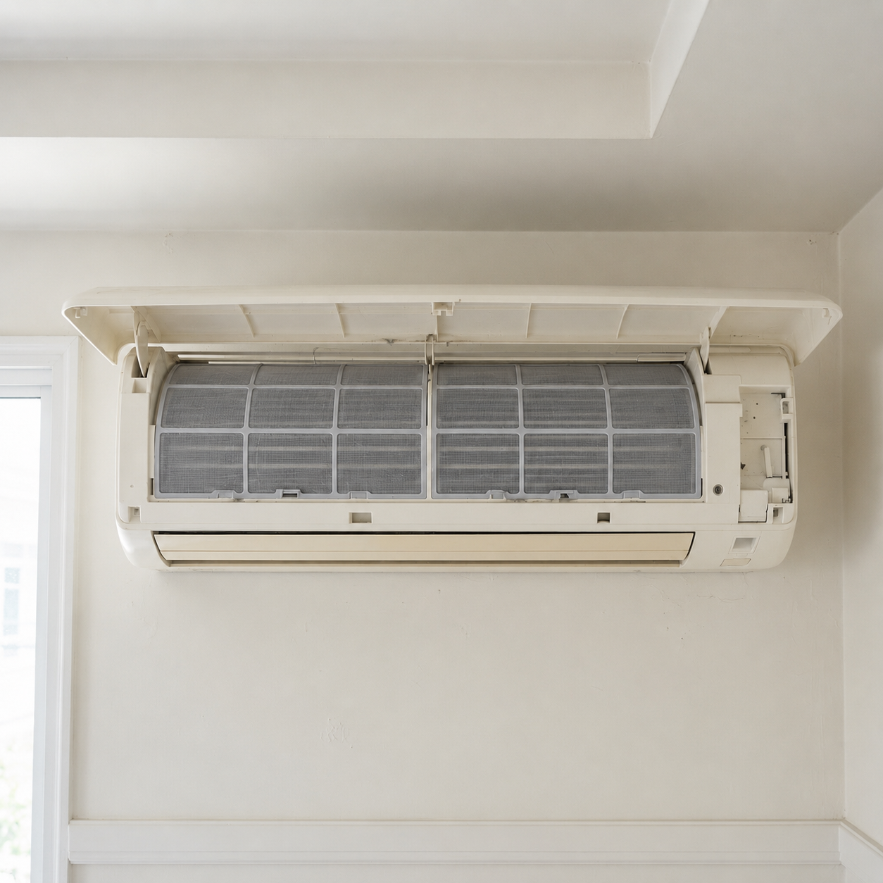 Comparaison avant et après maintenance de climatiseur